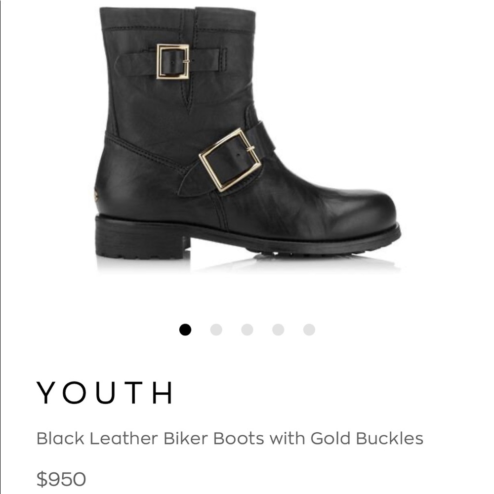 Jimmy Choo motto boots